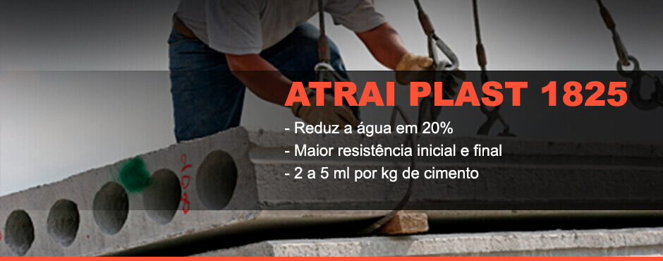 Aditivo de Cimento Atrai Plast 1825